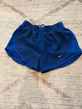 Nike Women's Royal Blue Athletic Running Shorts